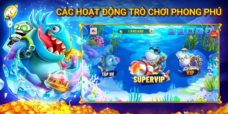 Bắn cá 13WIN với loạt game mới chưa từng xuất hiện